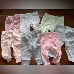 Carters 3m baby legging bundle
